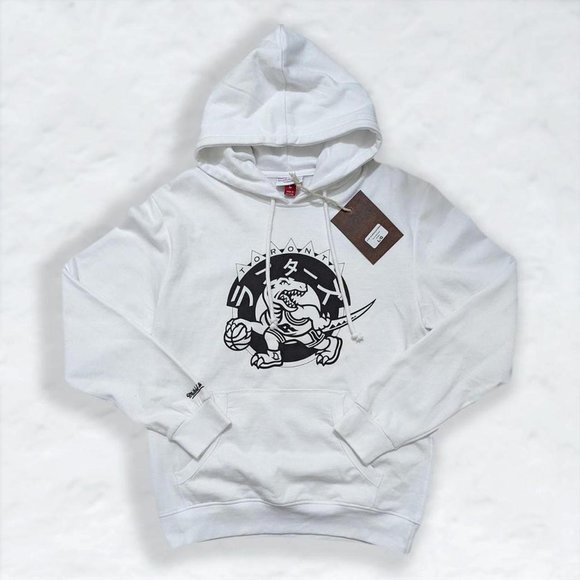 Toronto Raptors Mitchell and Ness Ninja Pullover Hoodie - Picture 1 of 2